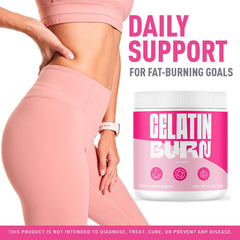 LIVORKA GelatinBurn premium formula label with natural blend.