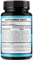 Side view of LIVORKA Hero Up Capsules bottle