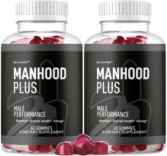LIVORKA Manhood Plus 2-pack box front