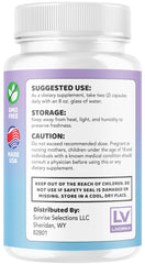 LIVORKA Memyts Plus ingredients panel featuring natural extracts.