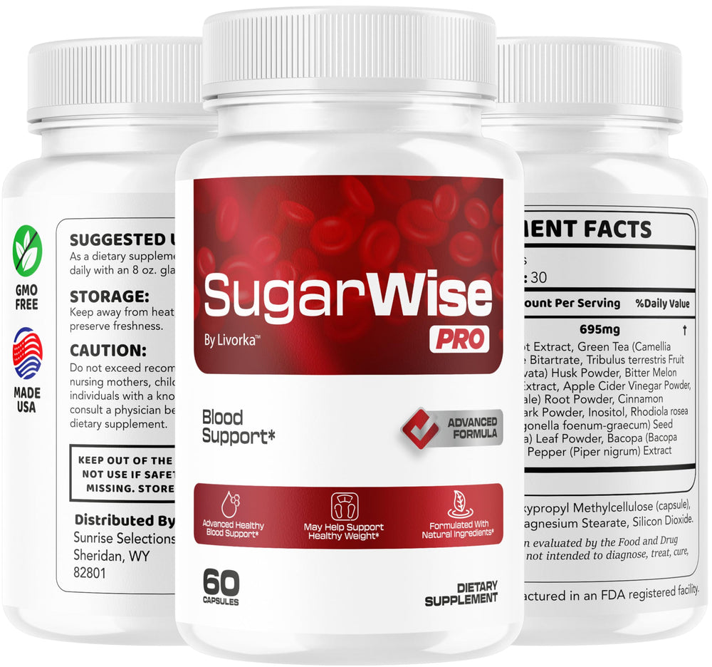 Livorka SugarWise Pro capsules health-use scene suggests daily support