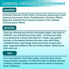 LMNOOP Dermatologist-recommended antifungal cream for trusted foot care.
