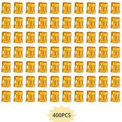 Loceast gold braid extensions beads decorate hair with elegance.