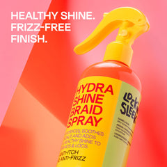 LOCK'N SLEEK Hydra Shine 12 oz bottle with label ready for daily use