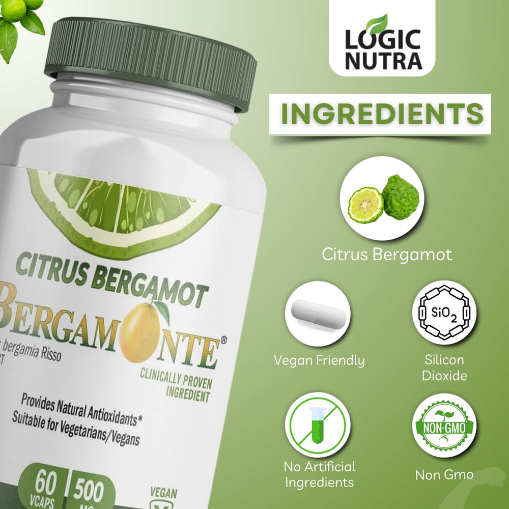 Supplement facts panel close-up