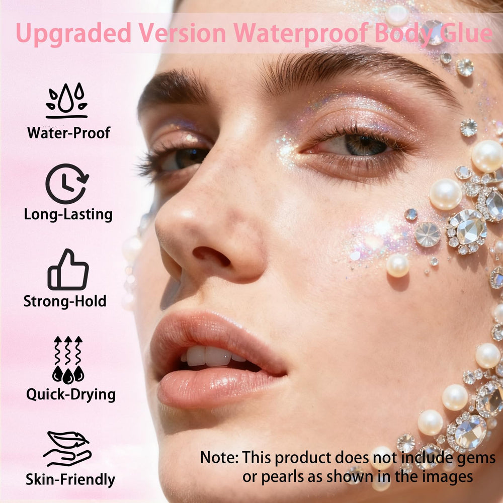Loikmiup waterproof glue splash-ready for party-day wear.