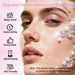 Loikmiup waterproof glue splash-ready for party-day wear.