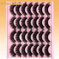 loladook bulk lashes pack M39 for versatile looks