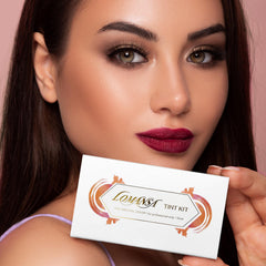 Lomansa Eyelash Color Kit sideburn color option included.