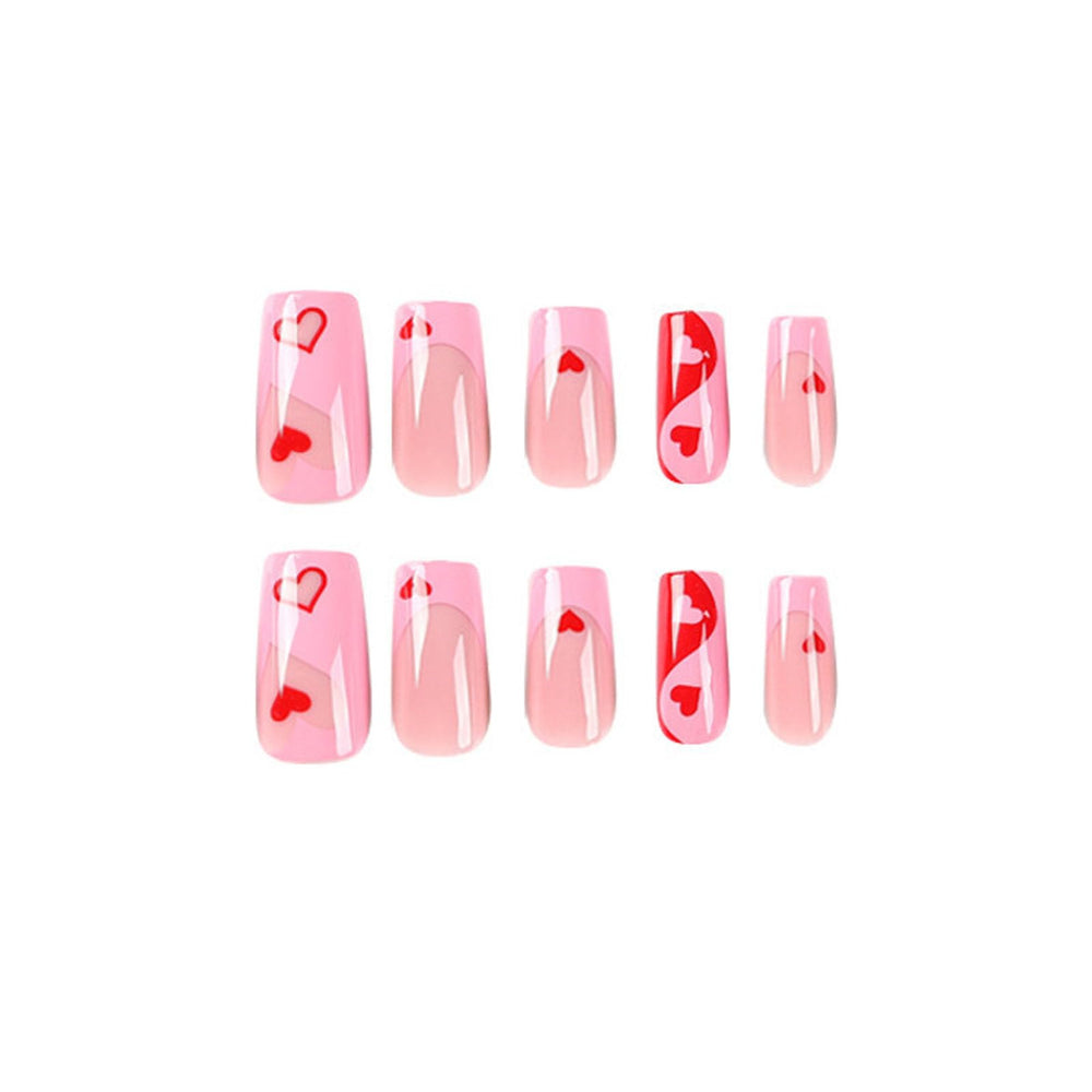 Lomxene adhesive tabs included for temporary wear on nails
