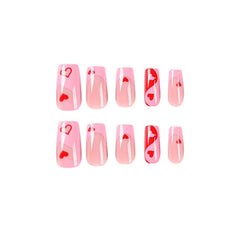 Lomxene adhesive tabs included for temporary wear on nails