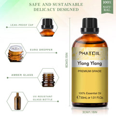 Long-lasting fragrance of Ylang Ylang essential oil