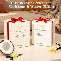 Long-lasting soy wax candles burning up to 75 hours
