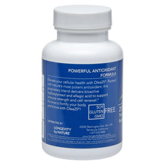 Health and longevity concept with olive leaf capsules