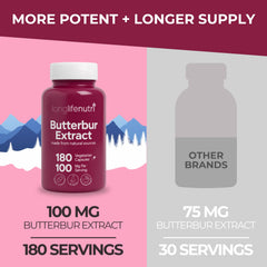 Organic supplement packaging showing 6-month supply