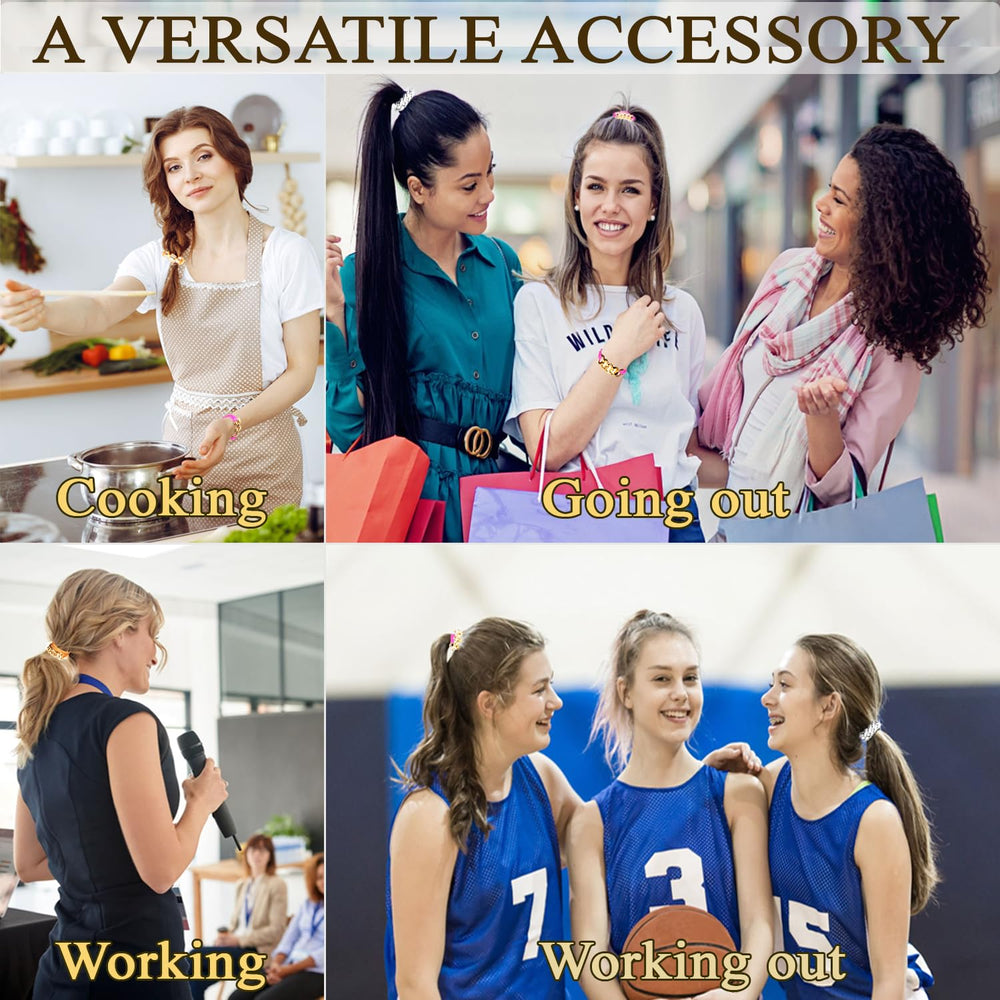 Loqpol oval cable hair ties showcase classic geometry with reliable hold.