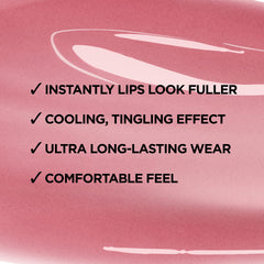 L'Oreal Paris Infallible Pro Gloss Plump lips with a soft, flexible applicator for sculpting.