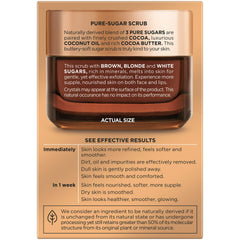L’Oréal Paris Pure Sugar Scrub – texture qui fond sur la peau, douceur assurée