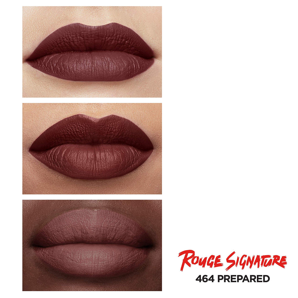 L’Oréal Paris Rouge Signature Matte Lip Stain precision applicator in action