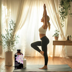 Front-facing view of the Lotus Essential Oil packaging