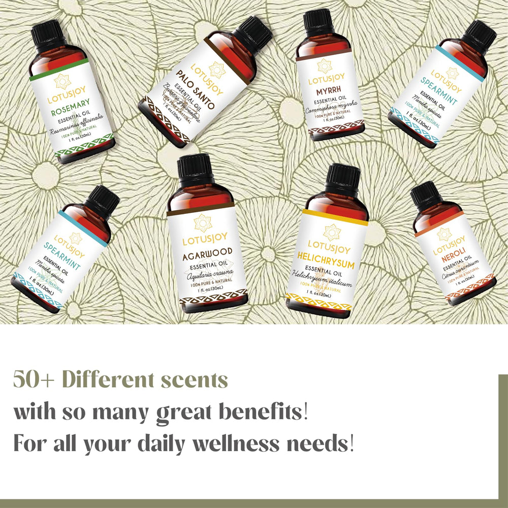Purity testing label for LotusJoy ginger essential oil