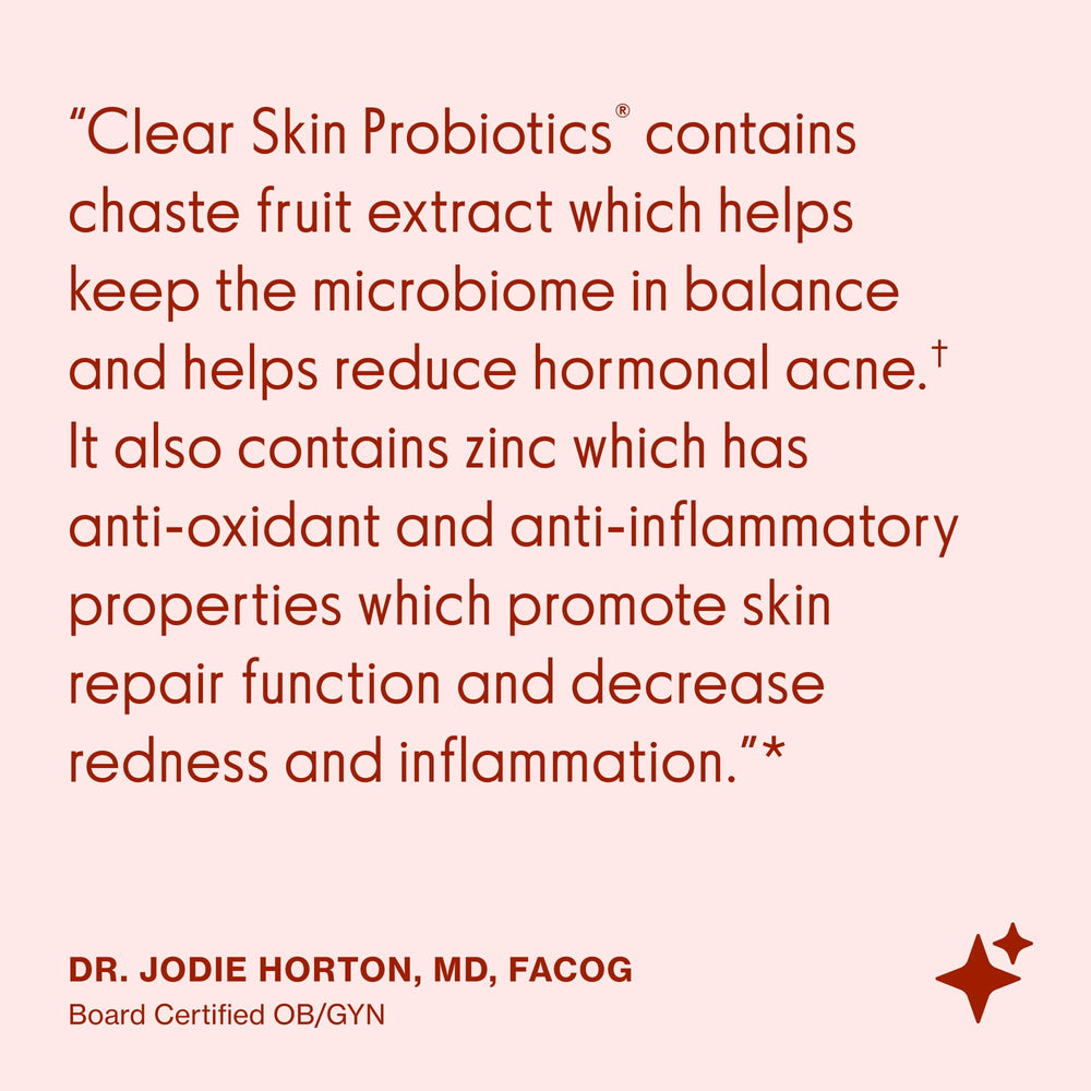 Probiotic bottle on a clean white background