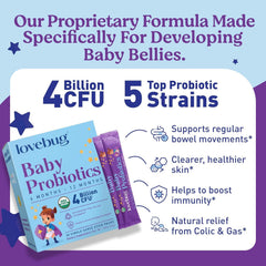 Label highlights 5 baby-specific probiotic strains