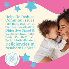 Contains 5 newborn-specific probiotic strains