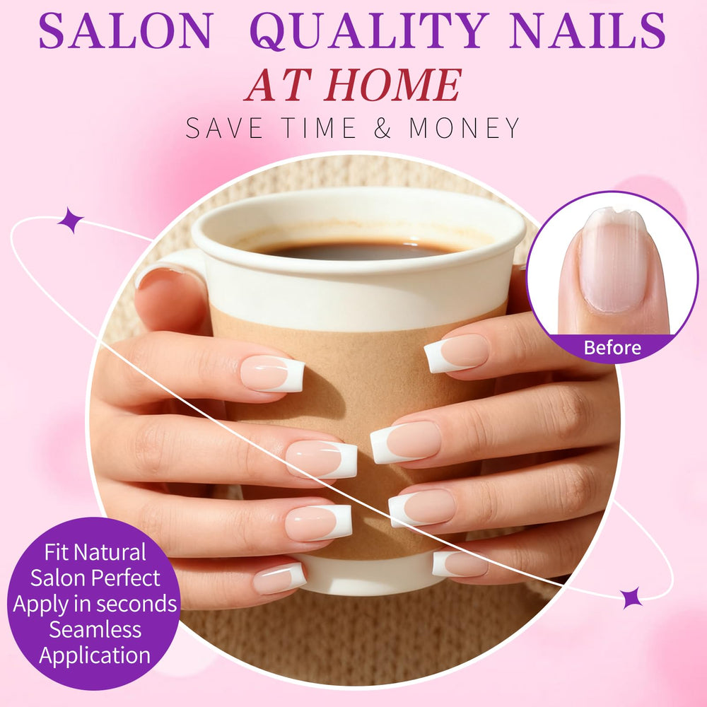 LoveOurHome adhesive tabs included for secure, mess-free application.