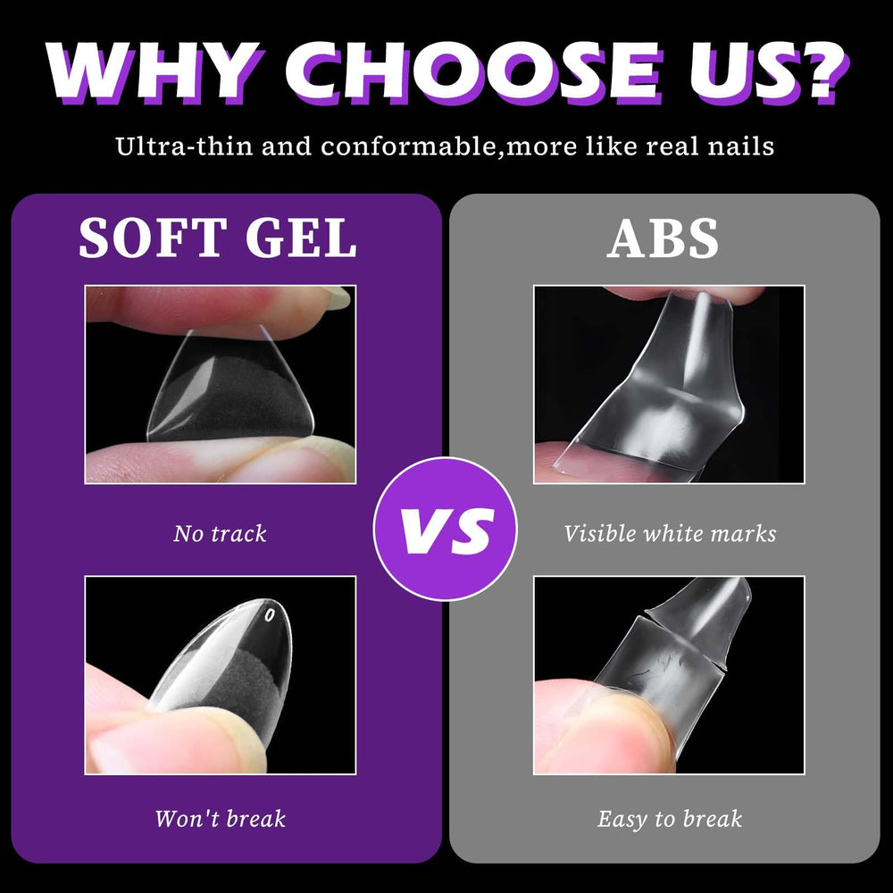 LoveOurHome easy-application nail tips for fast at-home manicures.