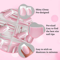 LoveOurHome durable press-on nails offering long wear and chip resistance