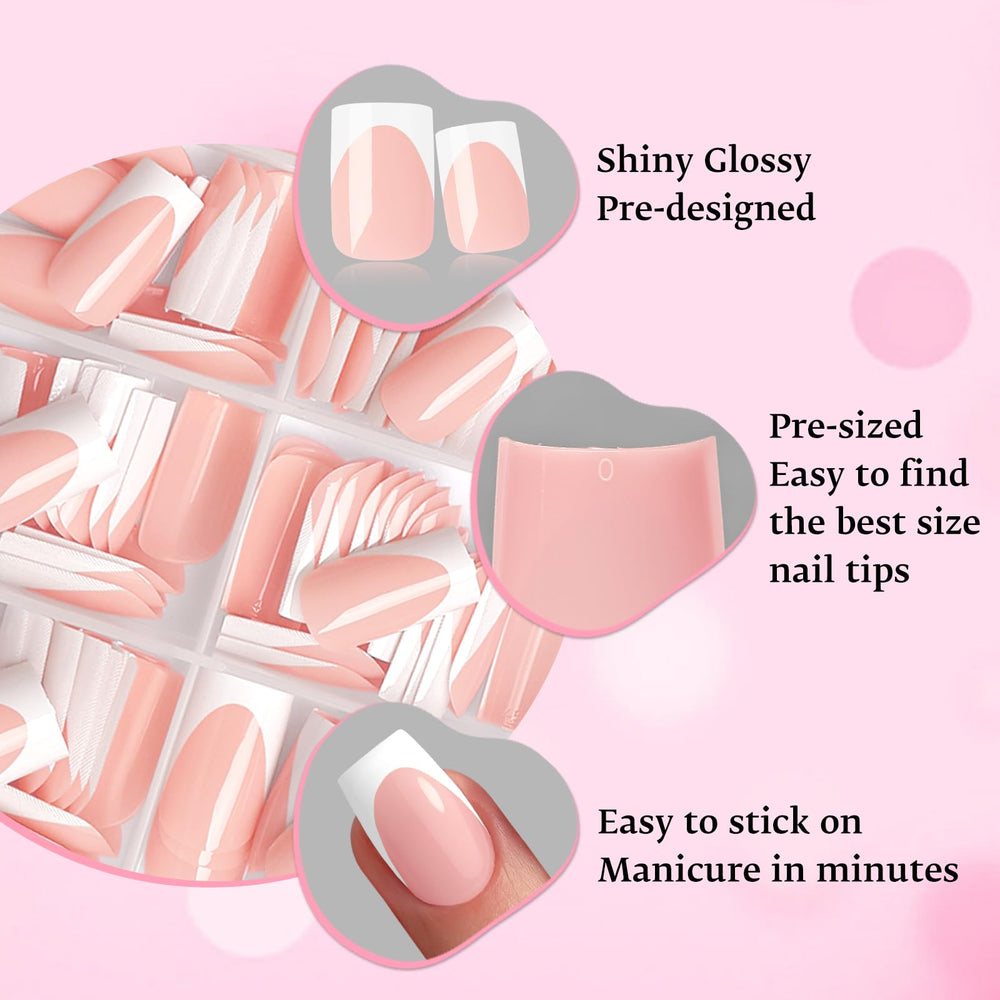 LoveOurHome Jelly Adhesive Tabs ensure smooth, mess-free press-on results.