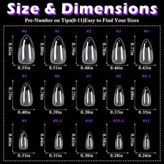 LoveOurHome soft gel material nail tips offering flexible wear and low breakage.