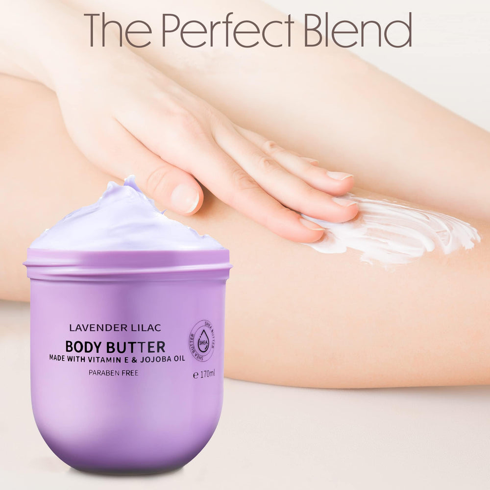 Lovery hands enjoying silky skin after application