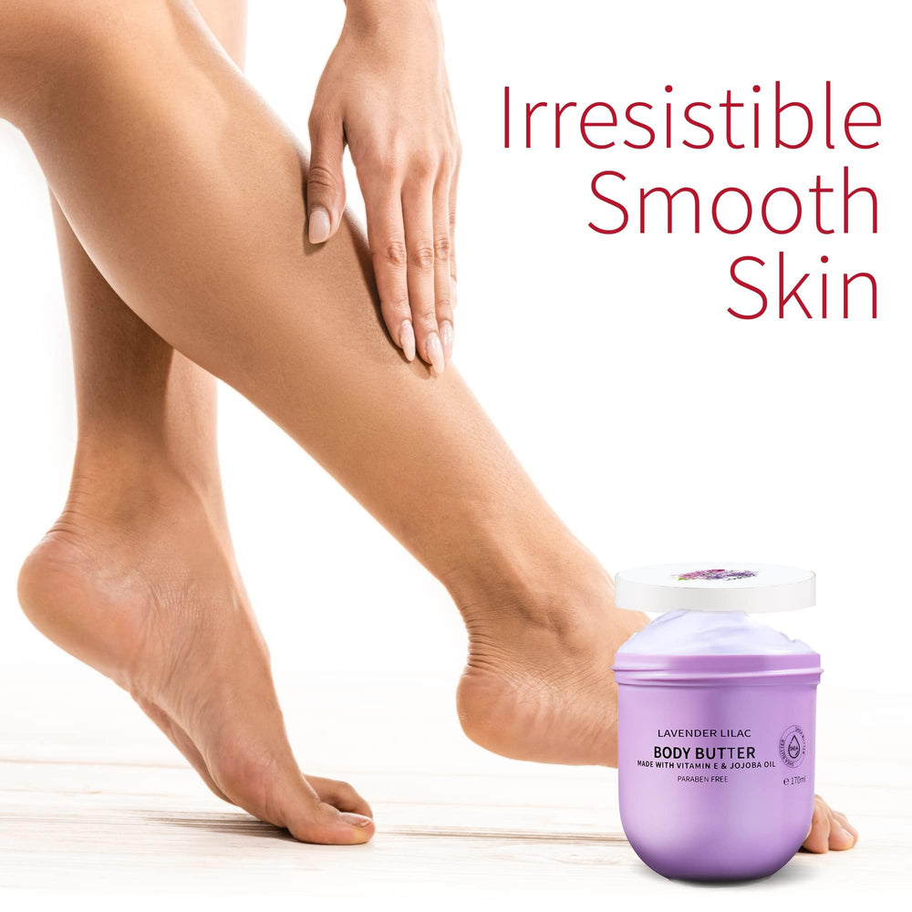 Lovery Non-greasy, fast-absorbing body butter leaves skin smooth