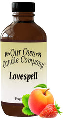 Lovespell diffuser oil 2oz bottle by Our Own Candle Company