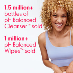 Love Wellness daily care setup showing all three products for gentle routine