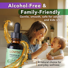 Alcohol-free propolis liquid drops product shot