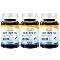 Hero image for Lovita Norwegian Cod Liver Oil 90 softgels pack3