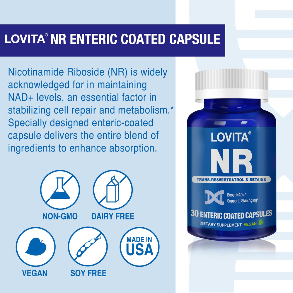Supplement bottle with enteric-coated capsules