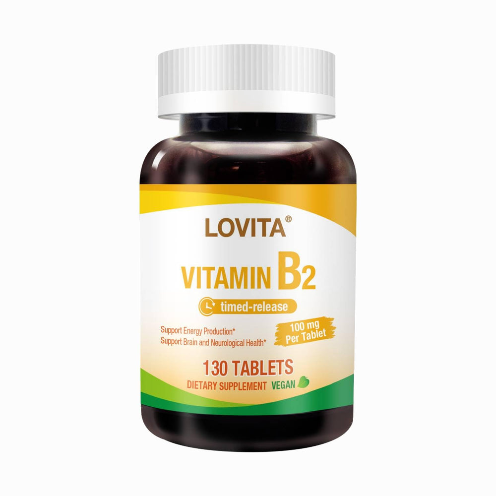 Hero image for Lovita Vitamin B2 100mg timed-release