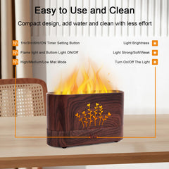 LOVME Flame Humidifier ideal for large rooms with extended run time
