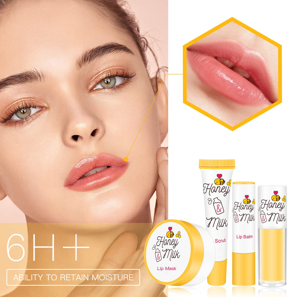 LSxia lip scrub exfoliates gently to refine lip texture before gloss