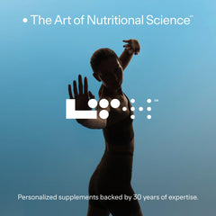 Serving information and 30 servings per bottle on label