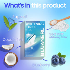 28-day whitening schedule progress illustration