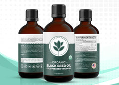 Label for Lucenterra Black Seed Oil 4oz