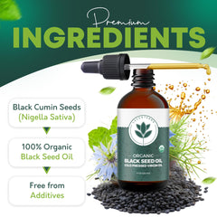 Nigella sativa seeds used to make Lucenterra oil