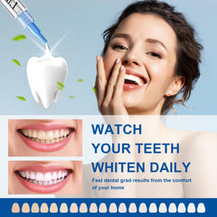 Usage guidance: whitening gel refills with LED whitening lamp