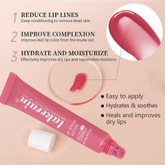 LuckNest Glow Lip Balm close-up highlighting smooth texture and rich gloss.