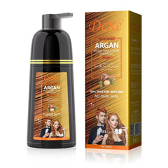 LUJAJIAO Blonde Hair Shampoo bottle front shows semi-permanent color